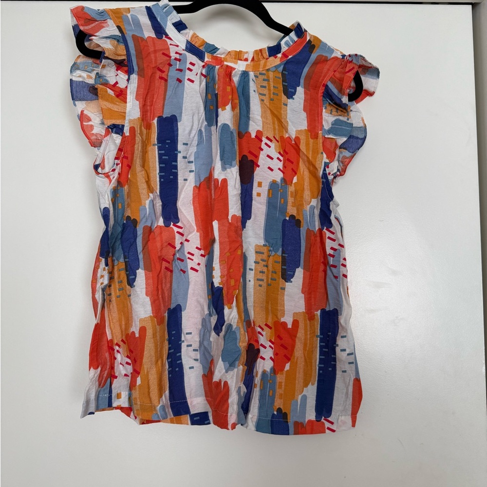 THML Multicolor Abstract Blouse